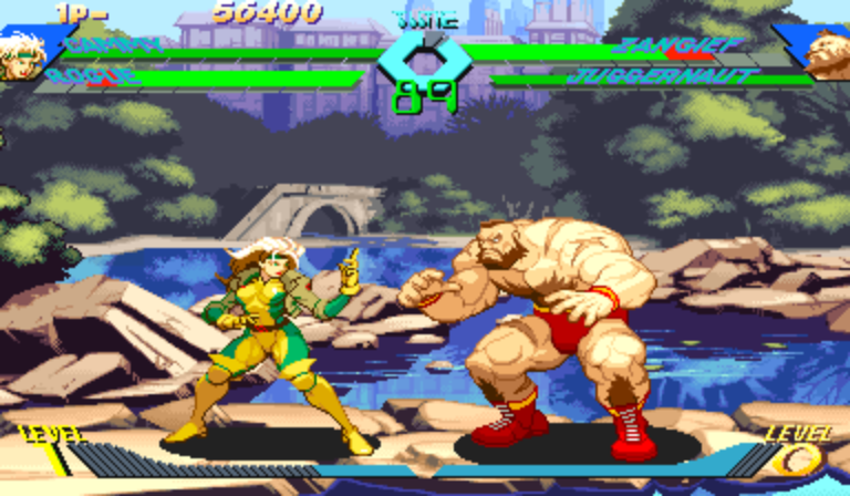 X-Men Vs. Street Fighter (Japan 961004) Screenshot 1